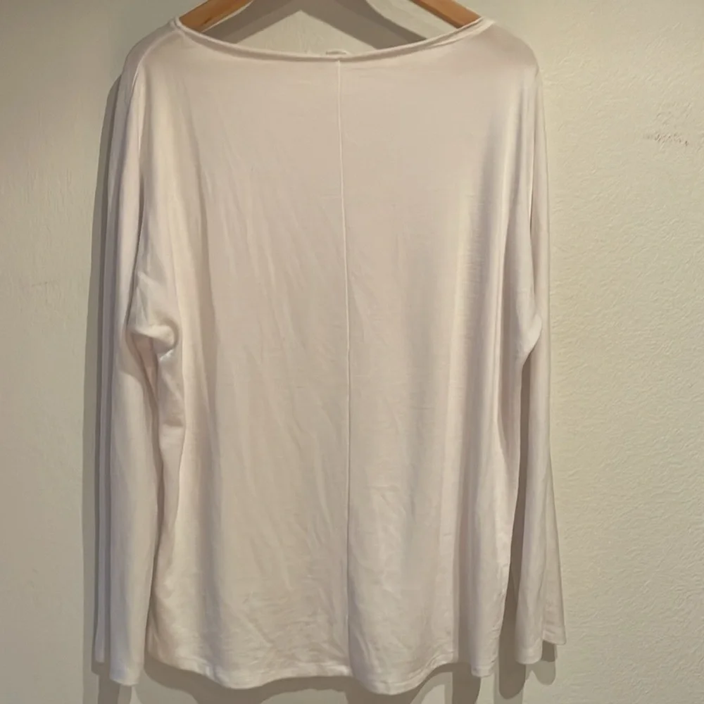 Gap Dolman Sleeve, High/Low with Center & Back Decorative Hem Size L - Picture 6 of 8